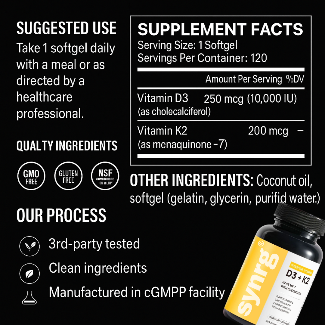 D3 K2 Softgels™